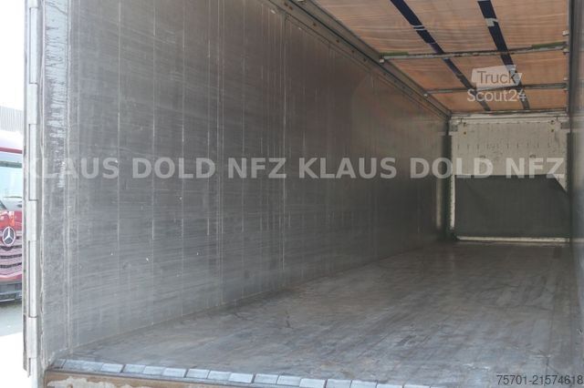 Semi-remorque fourgon SCHWARZMÜLLER Schubboden Seitliche Türen Liftachse Plane