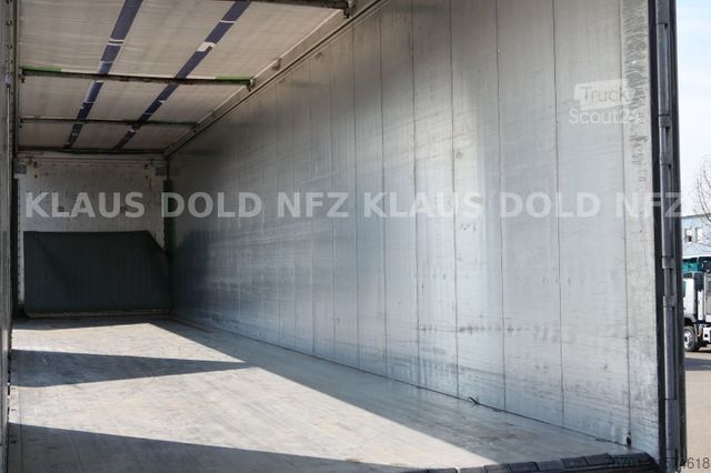 Semi-remorque fourgon SCHWARZMÜLLER Schubboden Seitliche Türen Liftachse Plane