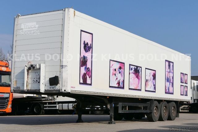 Semi-remorque fourgon SCHMITZ CARGOBULL SKO 24 Koffer Doppelstock Scheibenbremsen