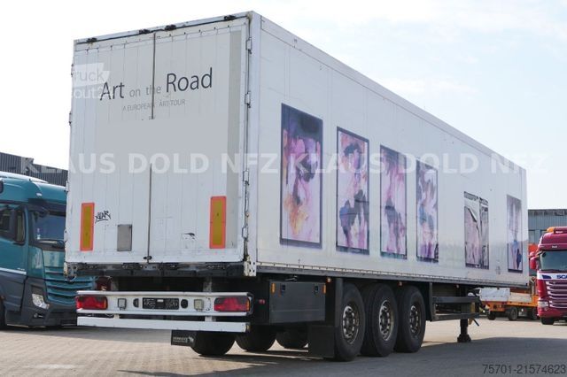 Semi-remorque fourgon SCHMITZ CARGOBULL SKO 24 Koffer Doppelstock Scheibenbremsen