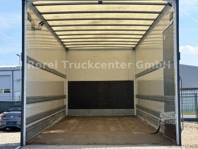 Kutu kamyonu MERCEDES-BENZ 1218L E6, Automatikgetriebe, Klima, LBW 1,5 To