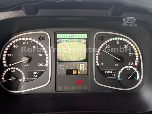 Kutu kamyonu MERCEDES-BENZ 1218L E6, Automatikgetriebe, Klima, LBW 1,5 To