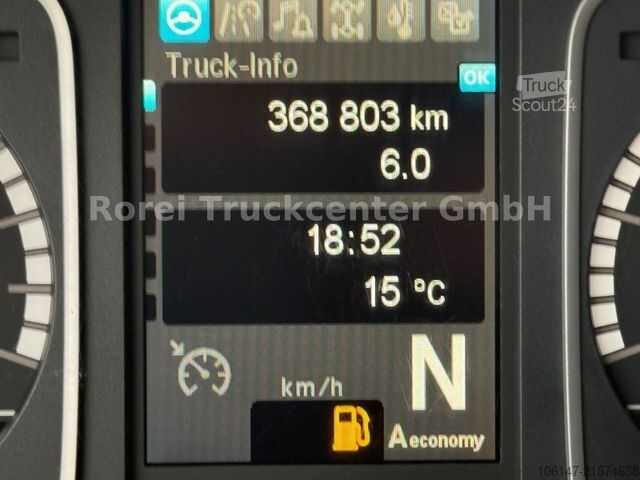 Kutu kamyonu MERCEDES-BENZ 1218L E6, Automatikgetriebe, Klima, LBW 1,5 To