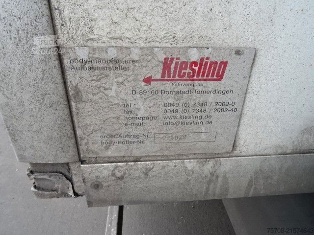 Furgão frigorífico MERCEDES-BENZ 816 D Vario Kiesling/Kühlkoffer