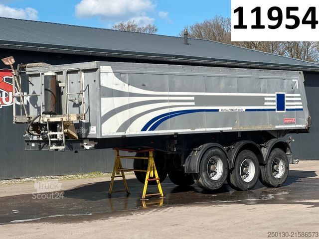 Polpriklopnik kiper LANGENDORF SKA 24/30 ALU-Thermomulde Kipper 25m³
