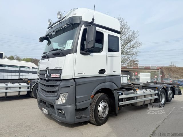 Vaihtolavakuorma-auto MERCEDES-BENZ Actros2540/6x2/Fahrschule/5-Sitze/BIG-SPACE/Lift