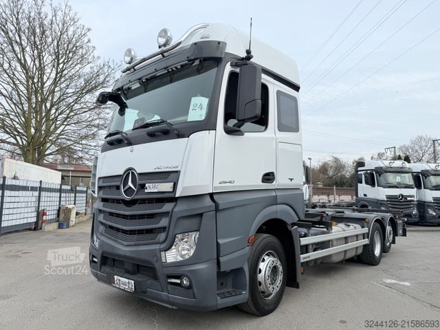 Vaihtolavakuorma-auto MERCEDES-BENZ Actros2540/6x2/Fahrschule/5-Sitze/großeAuswahl/