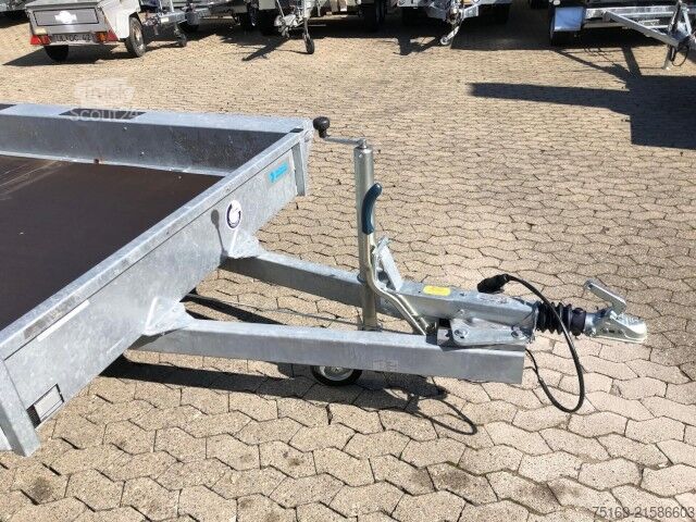 Araba römorku Hapert Indigo LF-2 3050 x 1590 x 200 mm, 3,0 to. Gitterrampe