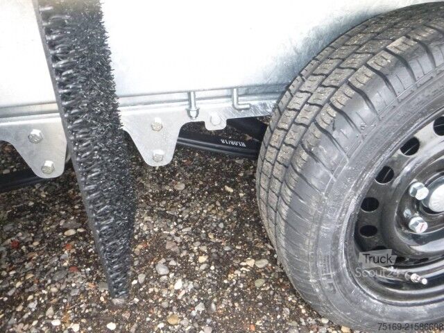 Araba römorku Hapert Indigo LF-2 3550 x 1690 x 200 mm, 3,5 to. Gitterrampe, 100 km/h, Parabelfederung