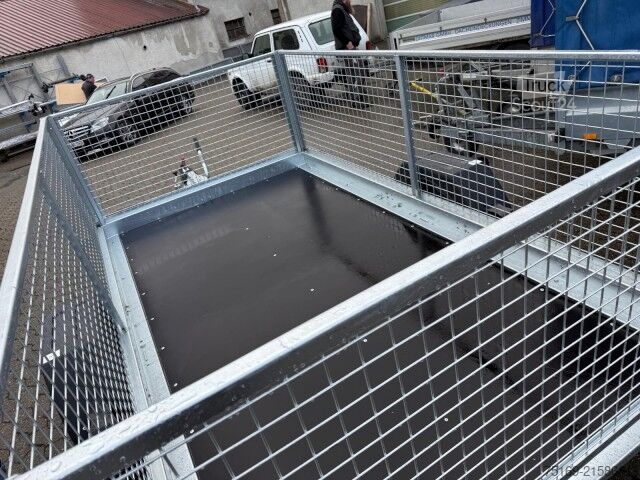 Araba römorku Neptun GN155, N13-305 multi mit Gitter, 1,3 to. 3050 x 1660 x 100 mm