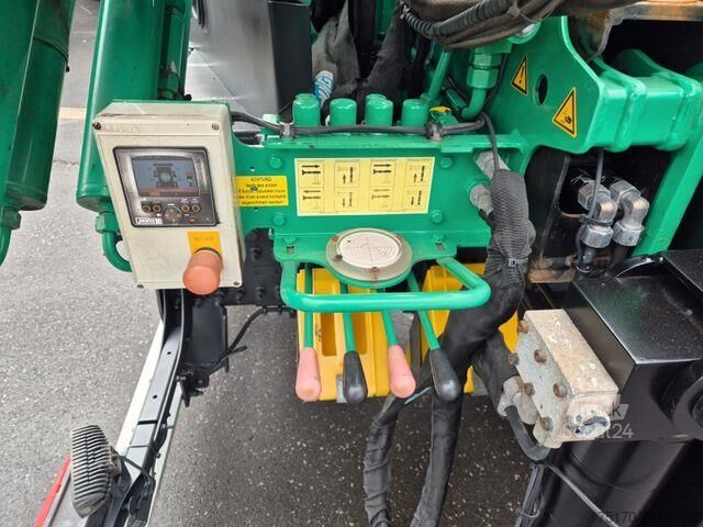 Přívěs na plošinu Volvo FH 500 Heckkran MKG HLK341SHP Funk AHK