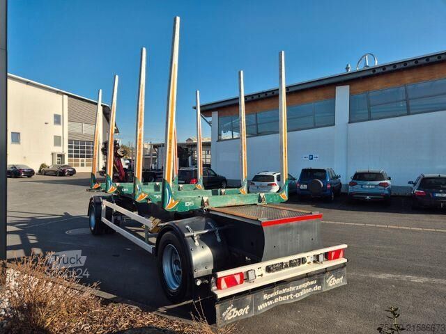 Holztransporter Ebert KHA18 Kurzholzanhänger BPW