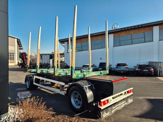 Holztransporter Ebert KHA18 Kurzholzanhänger BPW