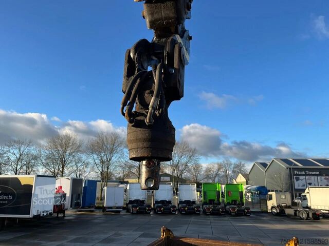 Crane truck DAF CF 360 FAN Kipper knijperwagen