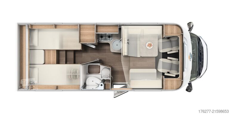 Semintegrale Carado T 448 Pro+ Fiat