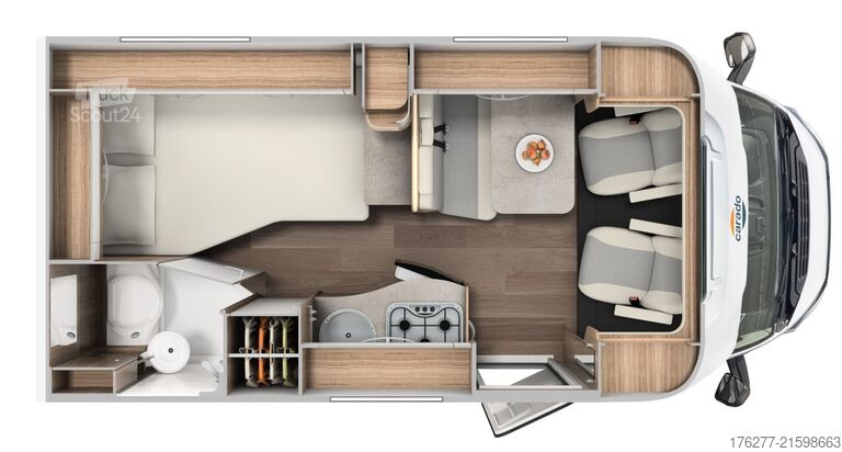 Semintegrale Carado T 135 Fiat