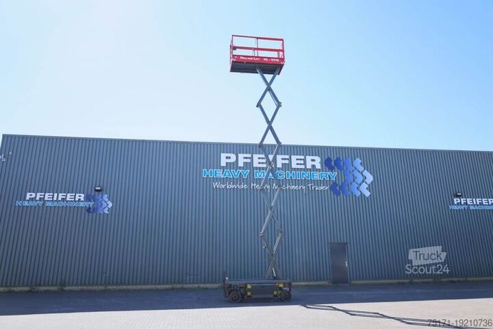 Ножичний підйомник Holland Lift Ecostar HL-9710 Electric, 12m Working Height, 325k