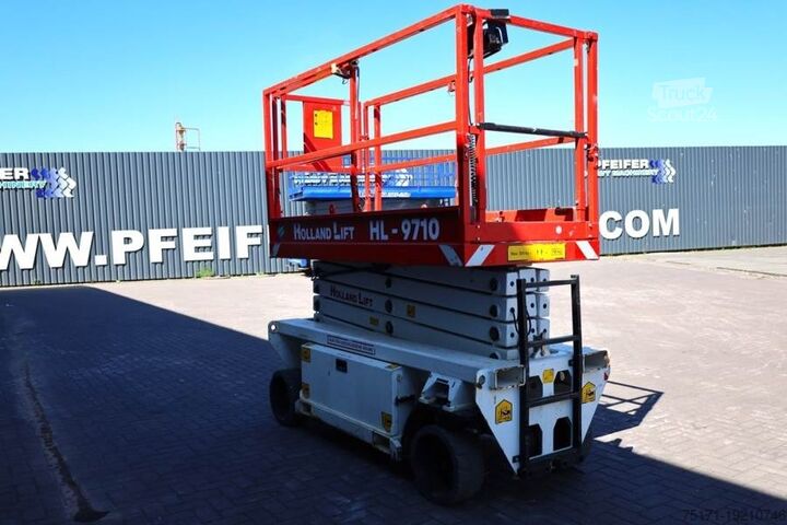 Scissor lift Holland Lift Ecostar HL-9710 Electric, 12m Working Height, 325k