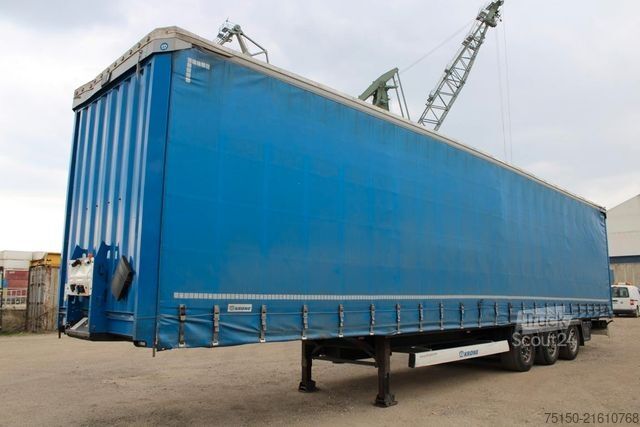 Open semitrailer with tarp KRONE SD - Tautliner MEGA - Nr.: 442