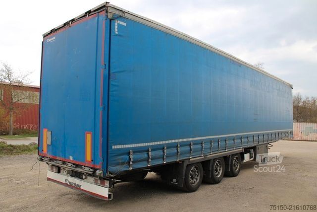 Open semitrailer with tarp KRONE SD - Tautliner MEGA - Nr.: 442