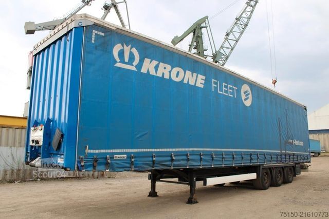 Open semitrailer with tarp KRONE SD - Tautliner MEGA - Nr.: 702