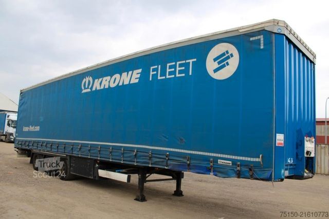 Open semitrailer with tarp KRONE SD - Tautliner MEGA - Nr.: 702