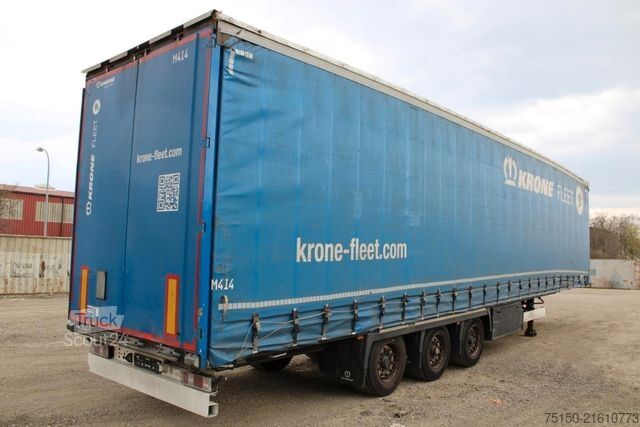 Open semitrailer with tarp KRONE SD - Tautliner MEGA - Nr.: 702