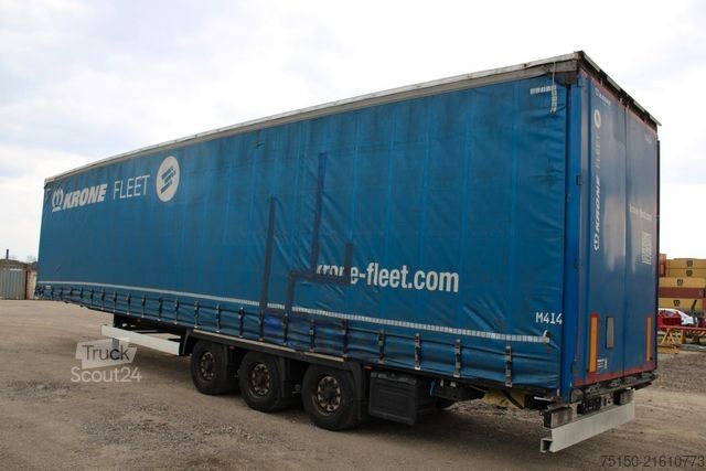 Open semitrailer with tarp KRONE SD - Tautliner MEGA - Nr.: 702