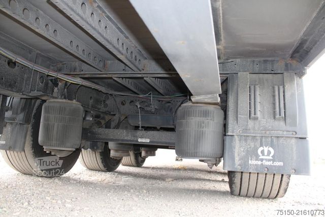 Open semitrailer with tarp KRONE SD - Tautliner MEGA - Nr.: 702