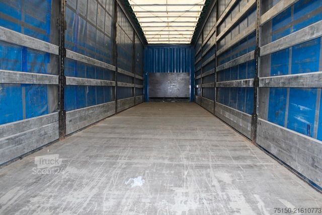 Open semitrailer with tarp KRONE SD - Tautliner MEGA - Nr.: 702