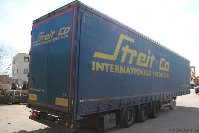 Open semitrailer with tarp KÖGEL SN 24 - Tautliner MEGA - SAF - Nr.: 787