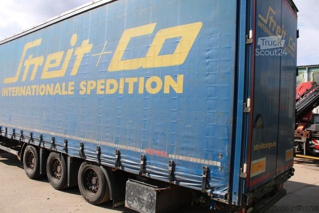 Open semitrailer with tarp KÖGEL SN 24 - Tautliner MEGA - SAF - Nr.: 787