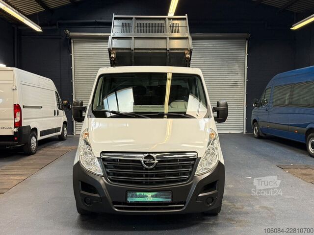 Kiepwagen bestelauto OPEL Movano DoKa MAXI 3 Seiten Kipper Klima AHK