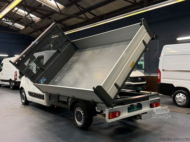 Kiepwagen bestelauto OPEL Movano DoKa MAXI 3 Seiten Kipper Klima AHK
