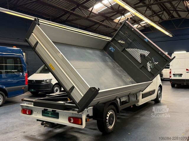 Kiepwagen bestelauto OPEL Movano DoKa MAXI 3 Seiten Kipper Klima AHK