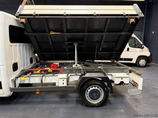 Kiepwagen bestelauto OPEL Movano DoKa MAXI 3 Seiten Kipper Klima AHK
