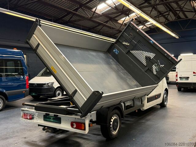 Kiepwagen bestelauto OPEL Movano DoKa MAXI 3 Seiten Kipper Klima AHK