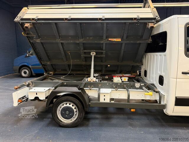 Kiepwagen bestelauto OPEL Movano DoKa MAXI 3 Seiten Kipper Klima AHK