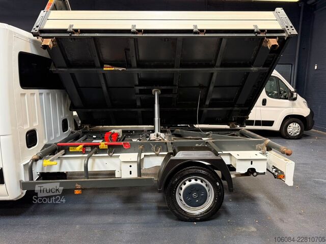Kiepwagen bestelauto OPEL Movano DoKa MAXI 3 Seiten Kipper Klima AHK