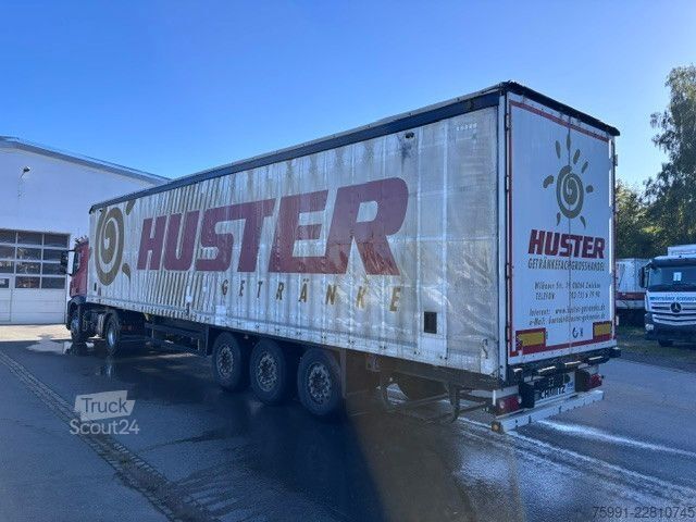 Prikolica za prevoz pića SCHMITZ CARGOBULL Getränkeauflieger Ladungssicherungszertifikat