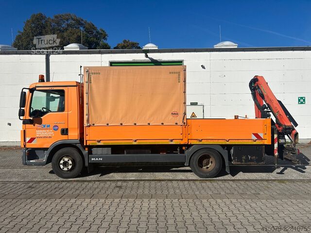 Пікап-фургон MAN TGL 8.220 / Palfinger PK 7001 + Funk / EURO 6