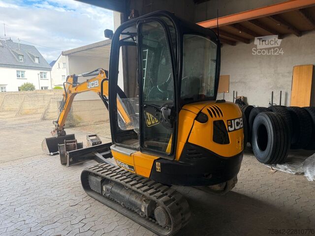 Minigraver JCB 8026 CTS 3 LÖFFEL
