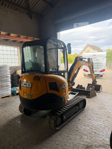 Minigraver JCB 8026 CTS 3 LÖFFEL