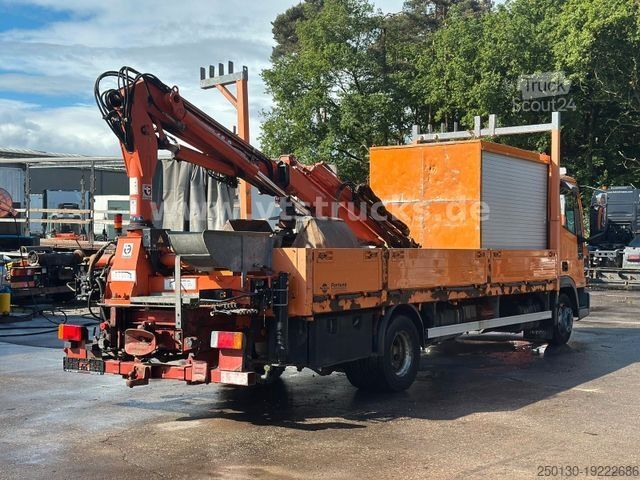 Vrachtauto met open laadbak IVECO EuroCargo ML Pritsche mit Atlas 65.2 Ladekran