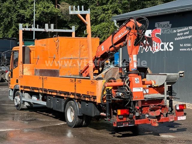 Vrachtauto met open laadbak IVECO EuroCargo ML Pritsche mit Atlas 65.2 Ladekran