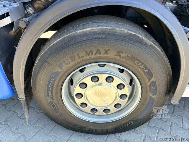 Tovornjak s ploščadjo SCANIA G450 8x4 Pritsche mit Kran Palfinger PK76002 EH