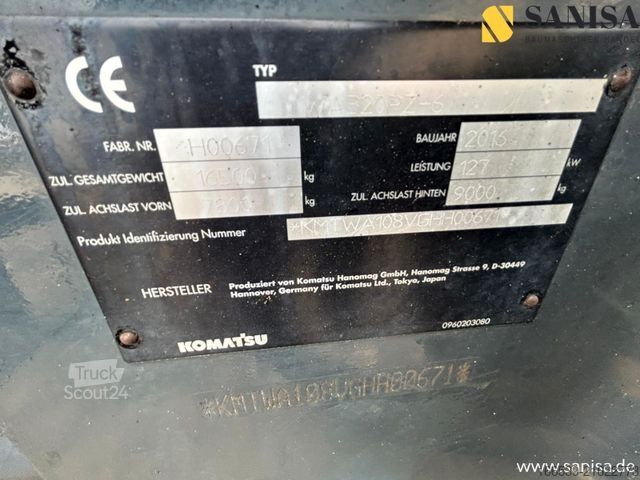 Chargeuse sur pneus KOMATSU WA 320PZ-6/Klima/ZSA/Schaufel/SW/Motor qualmt