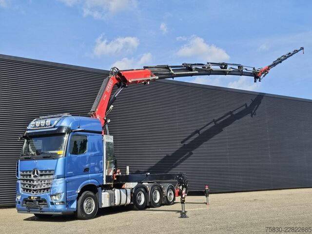 Standartinis-SZM Mercedes-Benz 3353 8x4 / FASSI 71  T/M + JIB / CRANE / KRAN