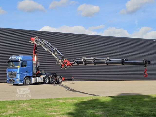 Standartinis-SZM Mercedes-Benz 3353 8x4 / FASSI 71  T/M + JIB / CRANE / KRAN