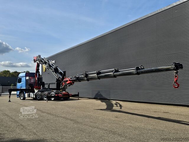 Standartinis-SZM Mercedes-Benz 3353 8x4 / FASSI 71  T/M + JIB / CRANE / KRAN